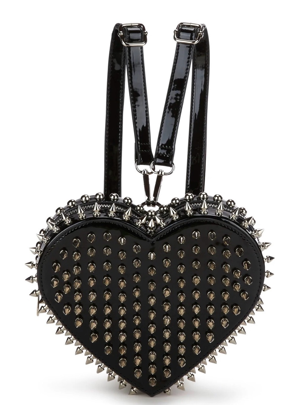 Black Studded Heart Bag - Dolls Kill